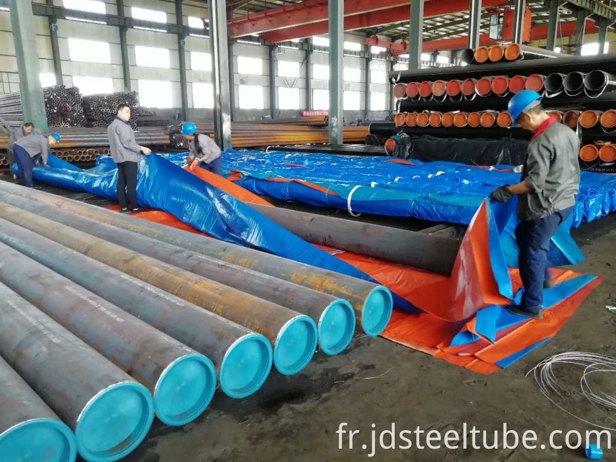 Duplex stainless steel pipe